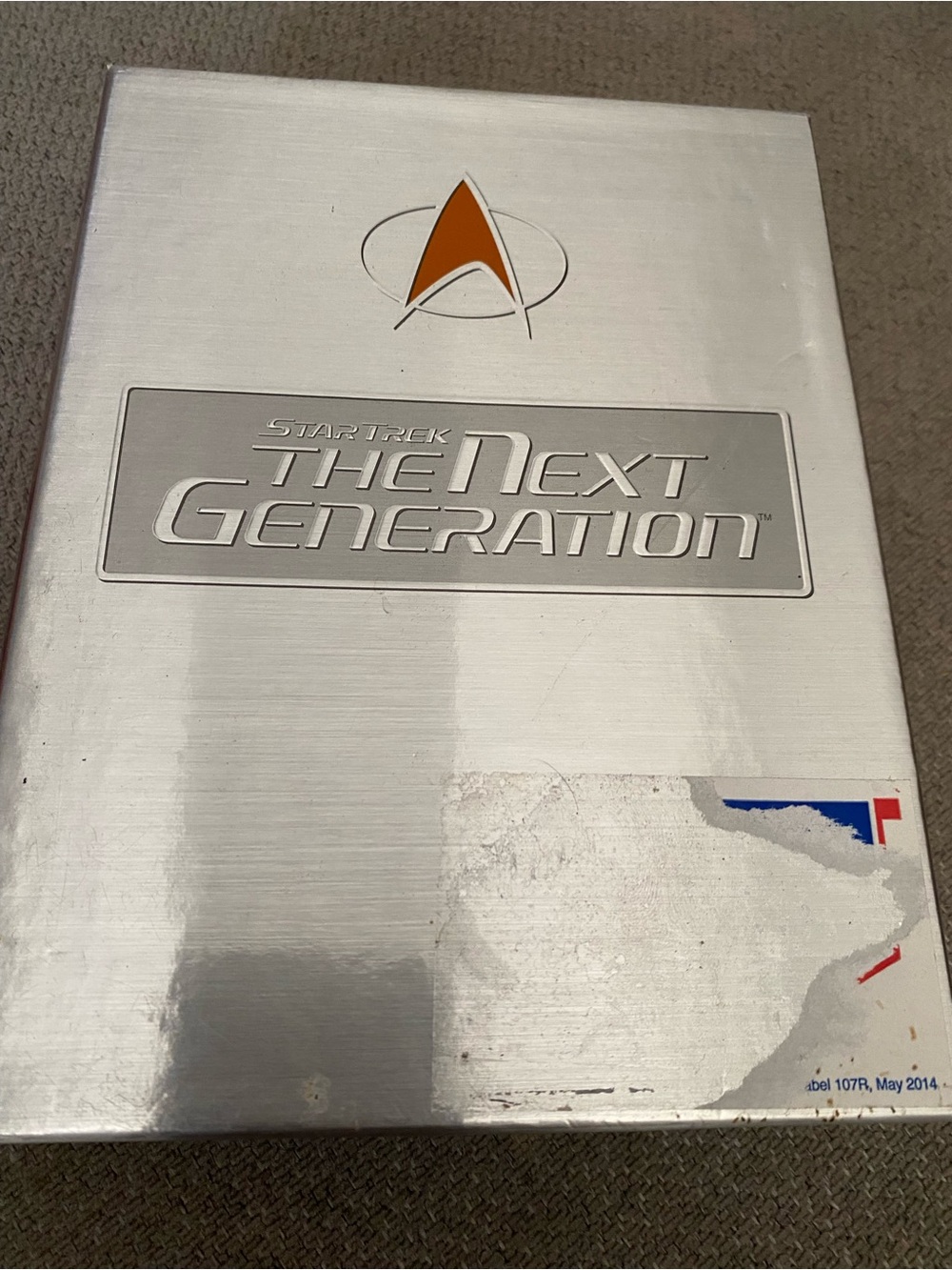 Star Trek The Next Generation Collector Box - Silver